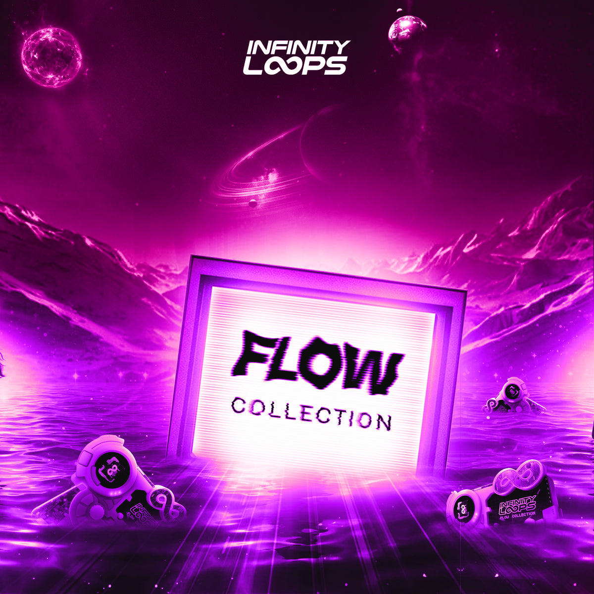 Metal Infinity Loop Rave Infinity Loops - Sample packs premium de reggaeton, perreo y más ♾️